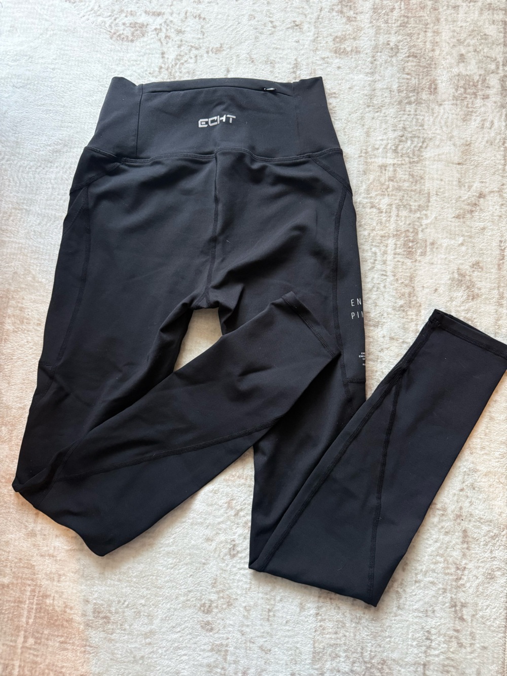 ECHT Women’s Black High-Waist Leggings